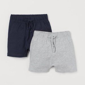 H&M 2-pack Jersey Shorts (12-18M)
